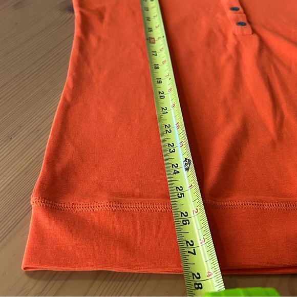 Cutter & Buck Oklahoma State Cowboys Women’s Long Sleeve Henley Logo Orange Med - Picture 8 of 9